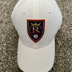 Real Salt Lake - New Era White Hat - Size Medium/Large